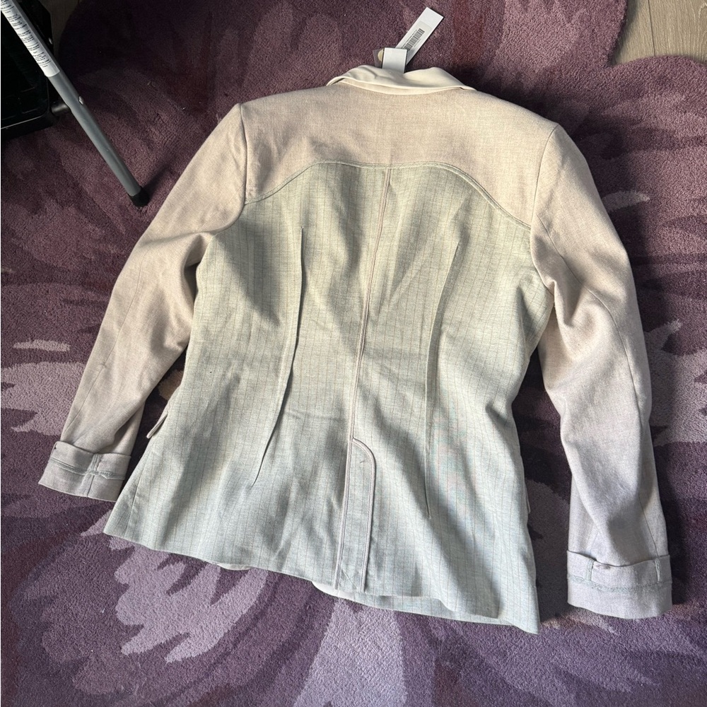 Jonathan Simkhai Cecille Patchwork Blazer-Size 14 - image 4